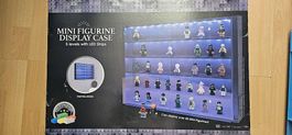 Minifiguren Display mit LED-Beleuchtung für 80 Minifiguren