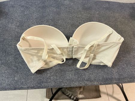 Trägerloser BH, beige, Cup 80C - ideal für den Sommer!