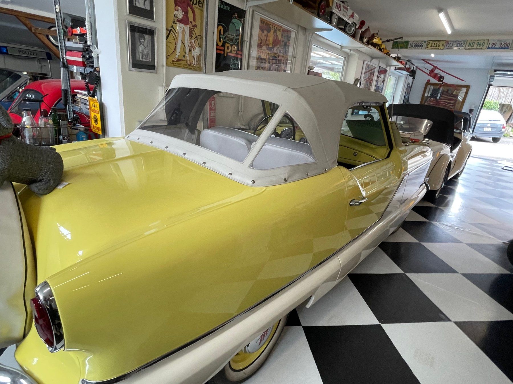 Automobili: Oldtimer Nash Metropolitan.  Cabrio.  Restauriert.  JG 1958 – Usato da Effretikon venduto da Bianchina2 1