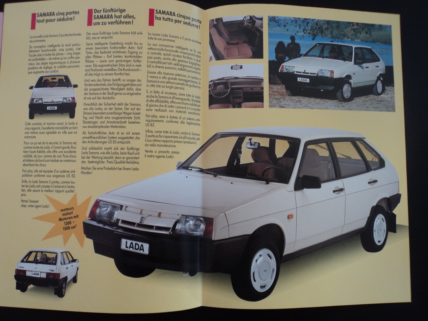 Lada Documenti: Prospekt Lada Samara 1984–2004 – Usato da Schwarzenburg venduto da modelCARama 2