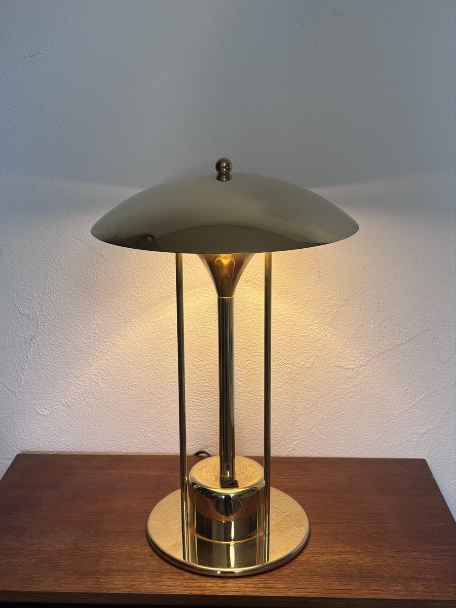 Lampade: Messinglampe Pilzform Happylight – Usato da Thalwil venduto da mur_k2lj