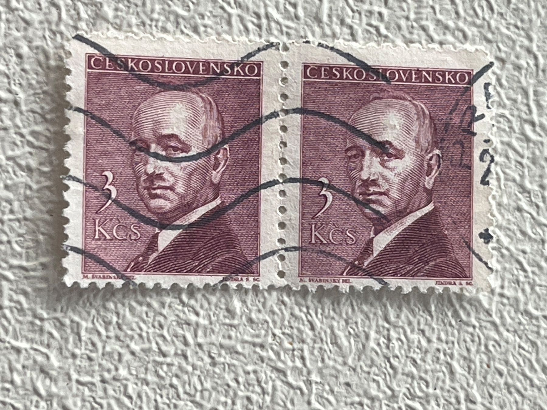 Alle Briefmarken: Ceskoslovensko Briefmarke – Gebraucht aus Chiasso von AzenYa