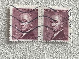 Ceskoslovensko Briefmarke