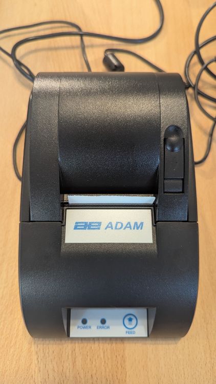 ADAM Thermal Receipt Printer for Adam scales (Neu (gemäss Beschreibung ...