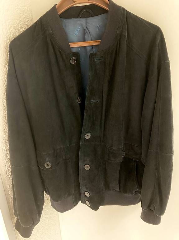 Giacche: Lederjacke 'Christ', Wildleder, Grösse M/L – Usato da Langenthal venduto da umec72