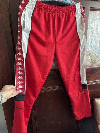 Vintage Kappa Trainingshose Logo-Streifen