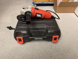 Black & Decker Winkelschleifer / Flex mit Koffer 