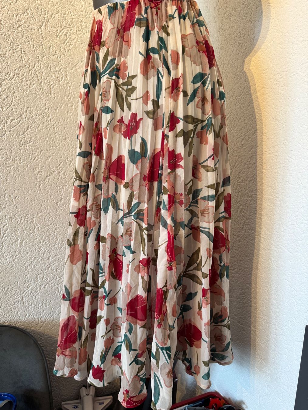 Röcke: Sommerlicher Maxirock mit Blumenmustern Gr S – Gebraucht aus Frenkendorf von Style365 1