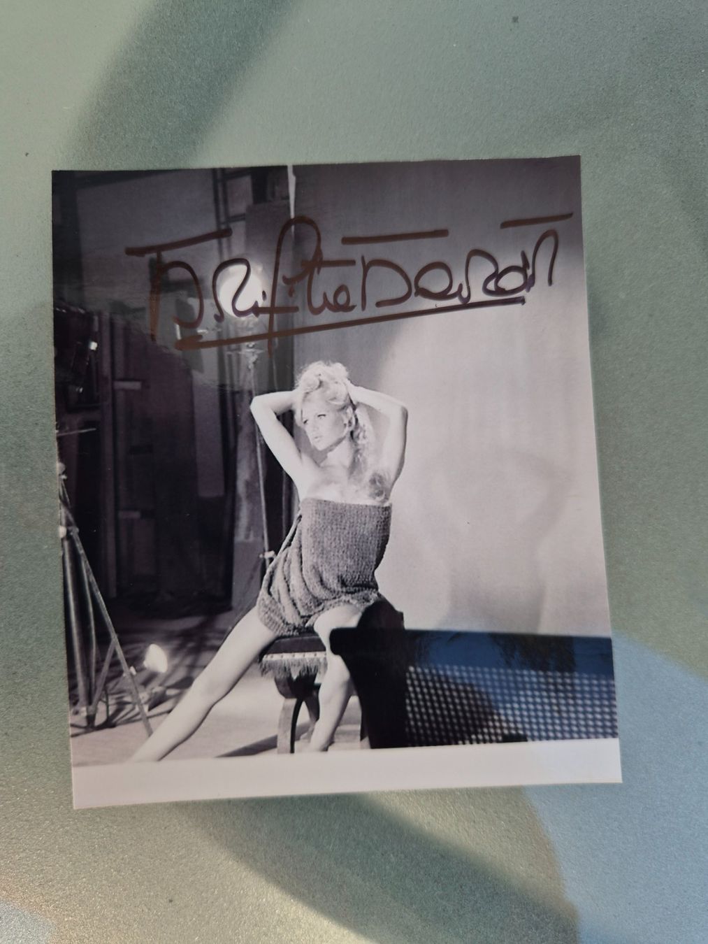 Autografi: Brigitte Bardot Autogramm – Usato da Oberbuchsiten venduto da laffite54