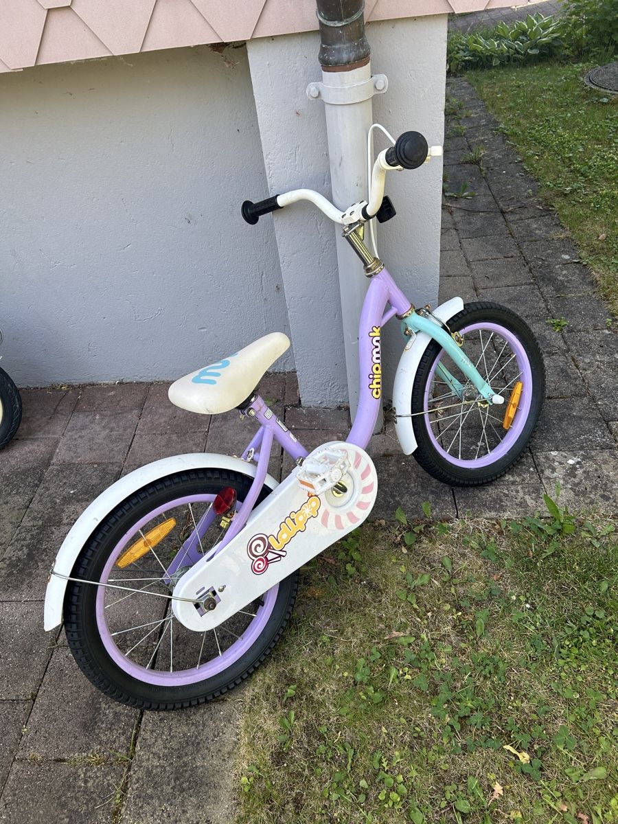Velos: kindervelo lila zoll 16 – Gebraucht aus Seuzach von jess3983
