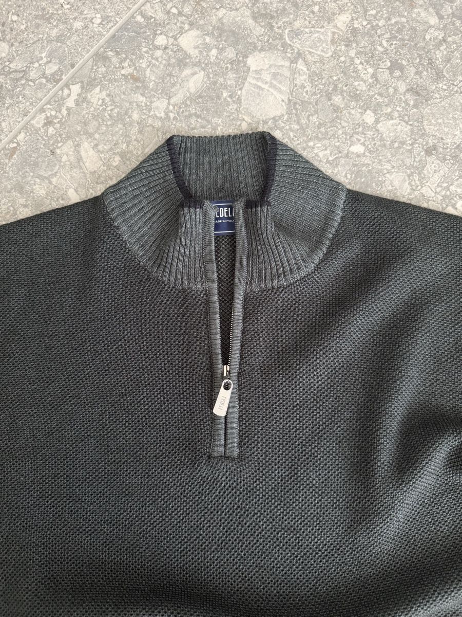 Maglioni & Felpe: Pullover Fedeli Herren Grösse 52 Merinowolle Reissverschluss – Nuovo (secondo la descrizione) da Birmensdorf ZH venduto da nin.am 2