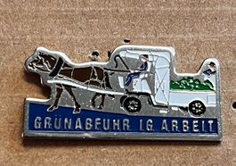 Pin, Grünabfuhr IG Arbeit Luzern
