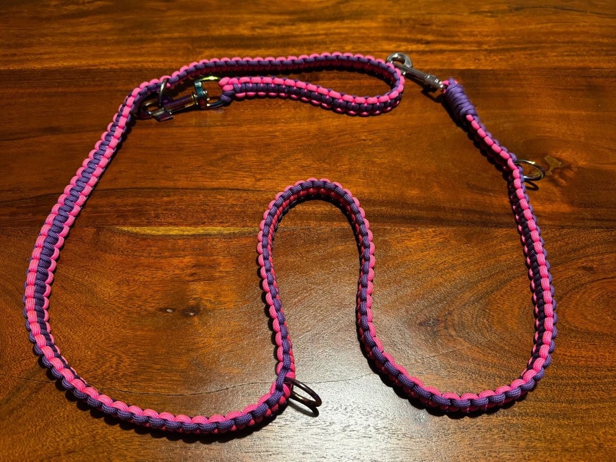 Guinzagli & Collari: Hundeleine pink/violett – Nuovo e nell'imballaggio originale da Egg b. Zürich venduto da Brocki_Insel_Egg 2