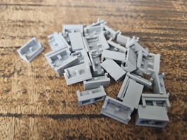 lego 3937 lot de 30 pièces Light Bluish Gray Hinge Brick