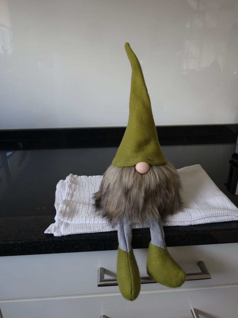 Figuren: Grüner Wichtel 51 cm – Gebraucht aus Neerach von jenny062