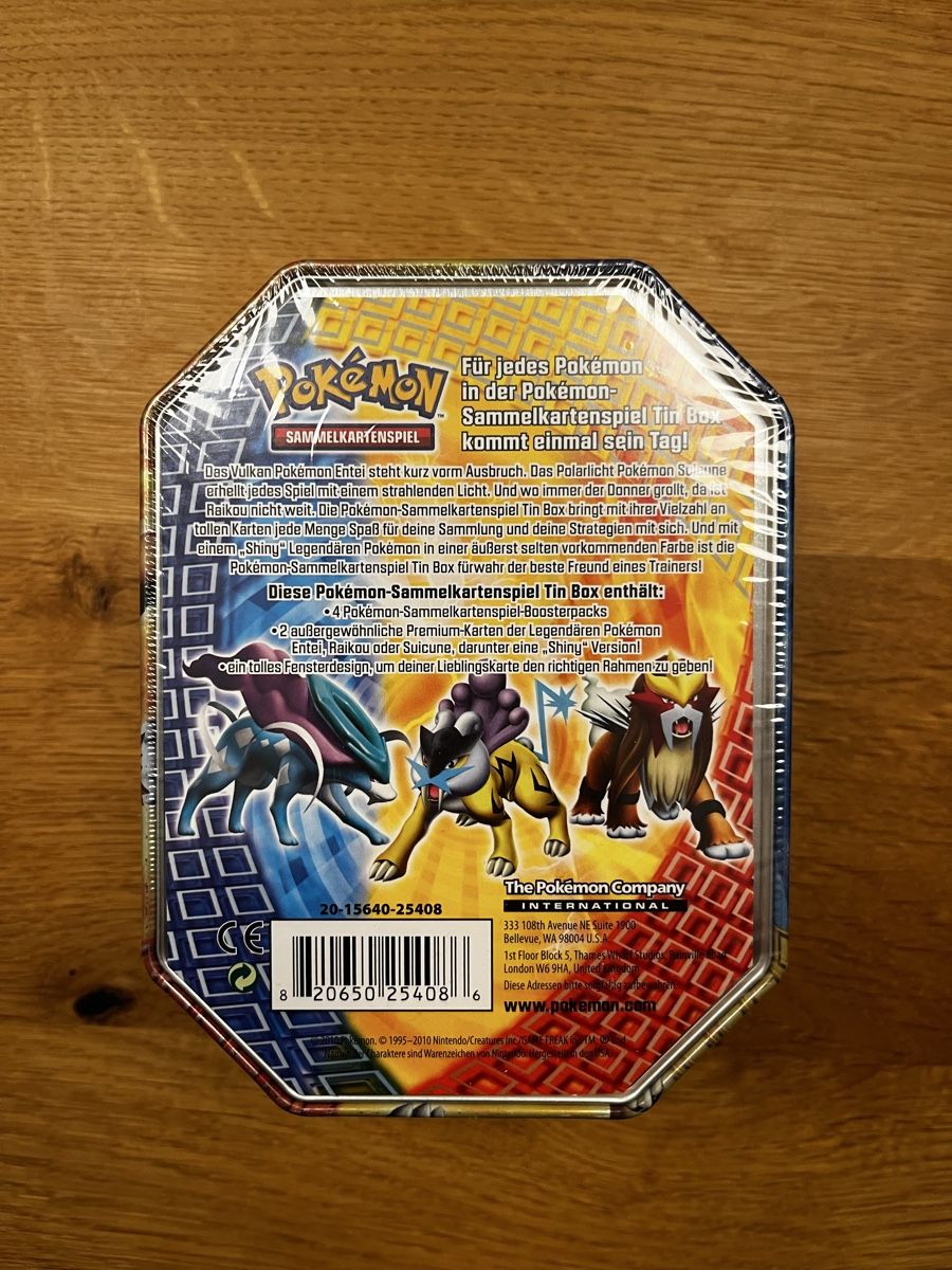 Pokémon Sammelbilder & Trading cards: 2010 Raikou Tin-Box – Neu (gemäss Beschreibung) aus Zürich von noe_h8gd 1