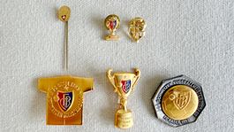 FCB FC Basel Pins bzw. Plaketten