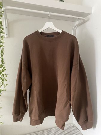 Brandy Melville Sweatshirt Braun Oversized Gr. S