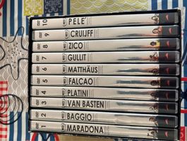 Cofanetto DVD I Miti del Calcio Platinum Collection 10 pz
