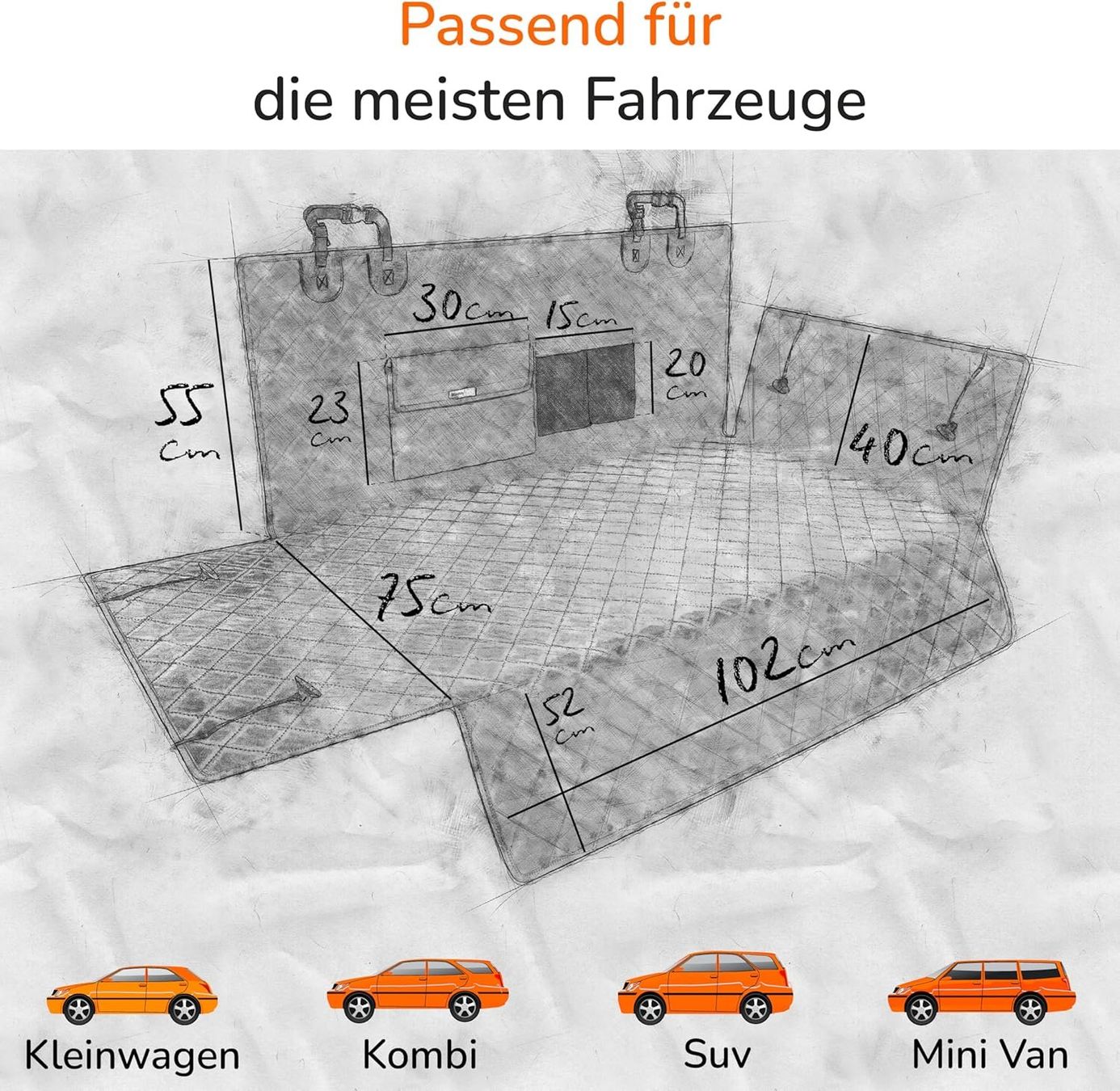 Teppiche / Matten: Kofferraumschutz Hund Auto wasserdicht – Neu und originalverpackt aus Suhr von SchnapperCH 3