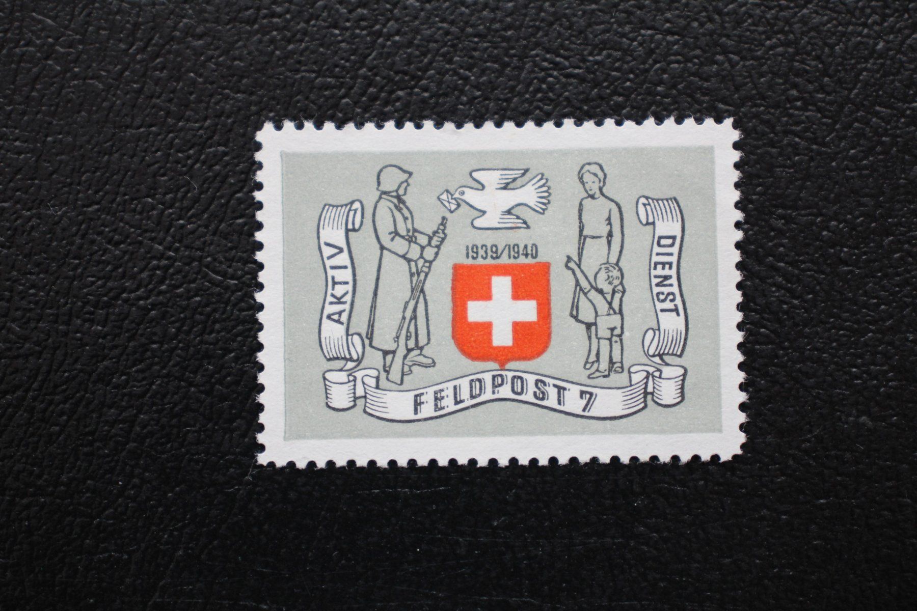Tutti i francobolli: FELDPOST 7 AKTIV DIENST 1939/1940 – Usato da Wiedlisbach venduto da Hrudolfo