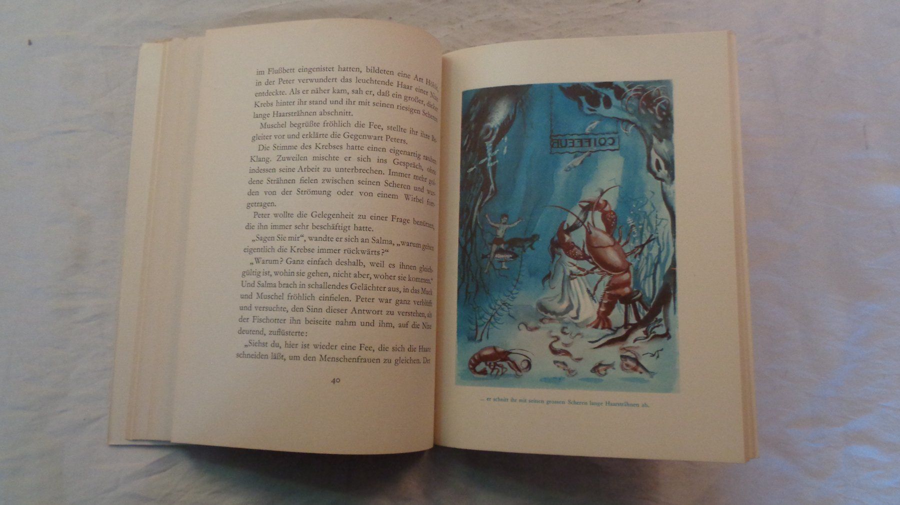 Libri: Die Forelle mit der Brille - Daniel Clouzot / Buch 1945 – Usato da Bellach venduto da JingleJerry 5