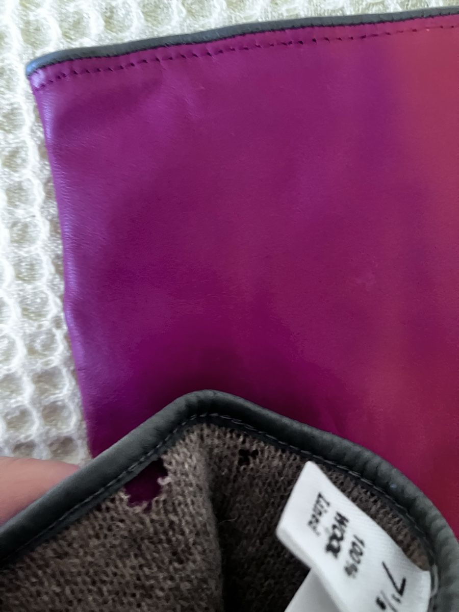 Guanti & manicotti: Leder Handschuhe 7 und halb Grösse – Usato da Gümligen venduto da svaud 4