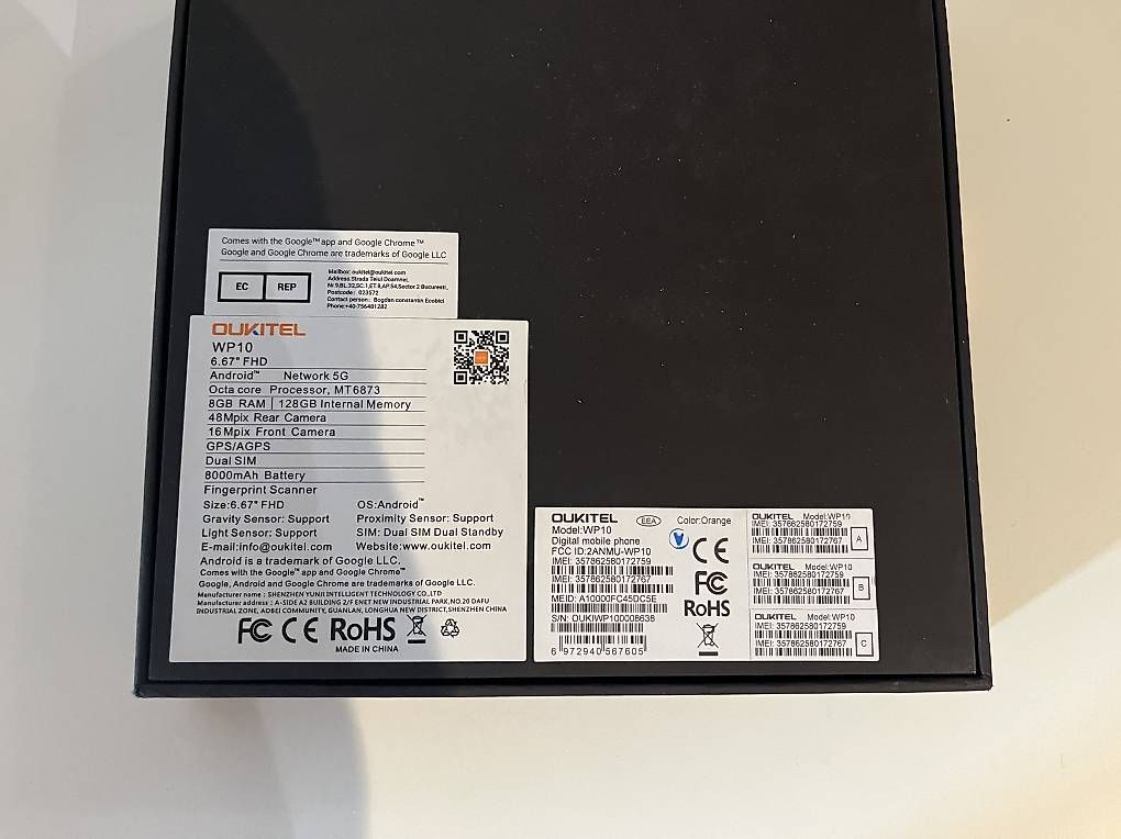 Telefoni cellulari / Smartphones: Vendo Smartphone Oukitel WP10 – Usato da Vairano venduto da RegazziSascha 1