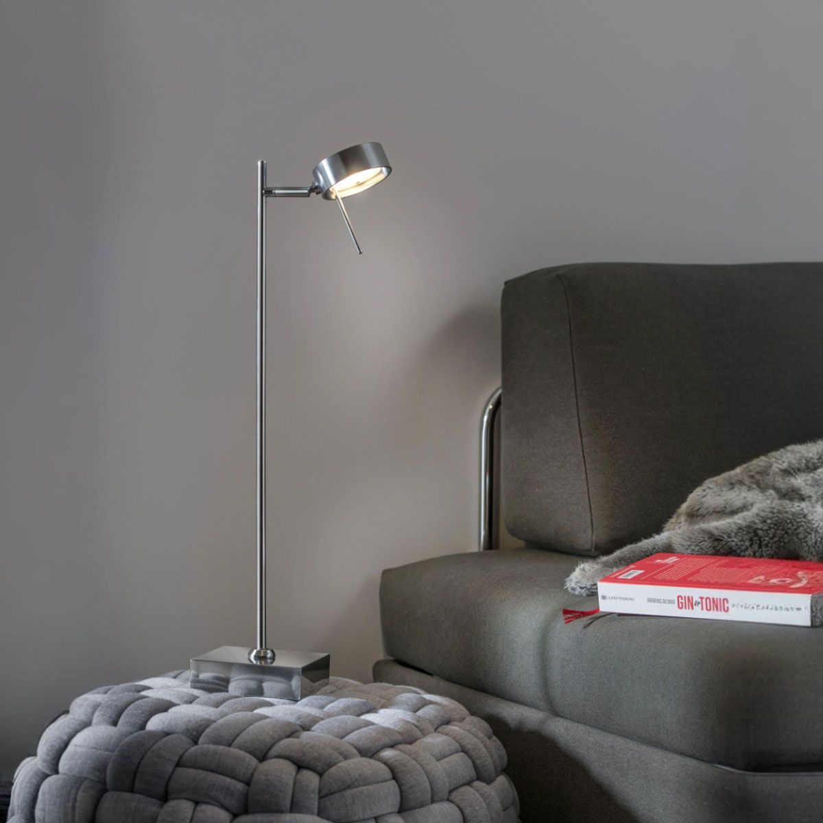 Lampade: Tischleuchte, Dimmer, Chrom, Rund – Nuovo (secondo la descrizione) da Kreuzlingen venduto da Smart-Light 1