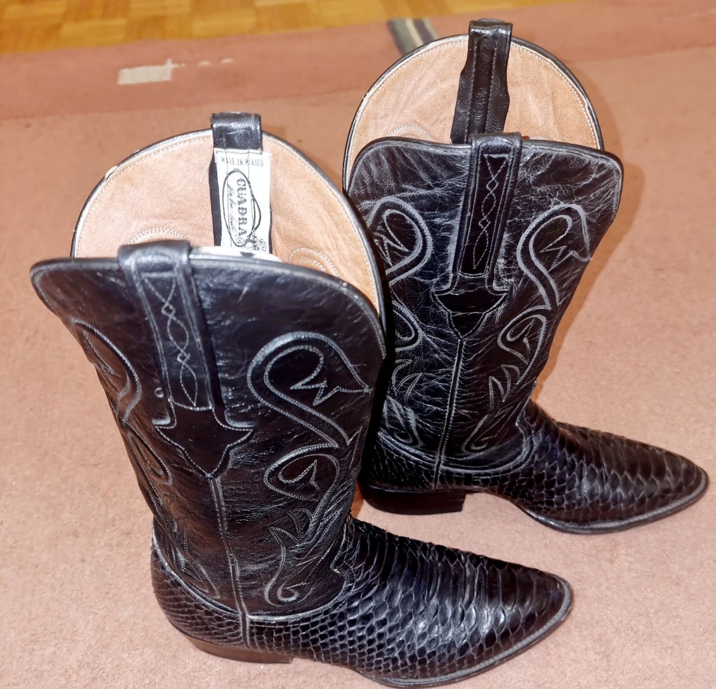 Herrenschuhe: Bottes Santiag VERITABLE BOA "made in Mexico" – Gebraucht aus LAUSANNE von Mistersound 1