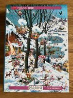 1000 Teile Puzzle „In Winter“ aus der Serie „Paradise“