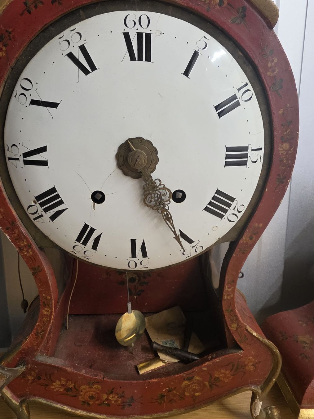 Orologi da terra & Orologi da parete: pendule neuchateloise ancienne – Usato da Val-d'Illiez venduto da AntiqueG 2