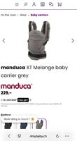 Manduca XT Babytrage  Wie neu / Neuwertig