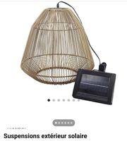 Lampe extérieur solaire