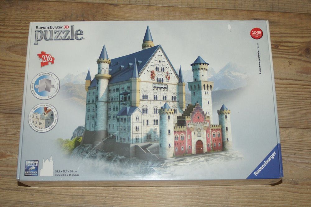 3d Puzzle Schloss Neuschwanstein Kaufen Auf Ricardo