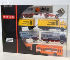 3 Lastwagen & Bus - Wiking Werbemodelle 1982/83 1:87 H0 OVP
