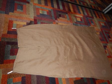 Benetton gr 40 gonna donna in lino