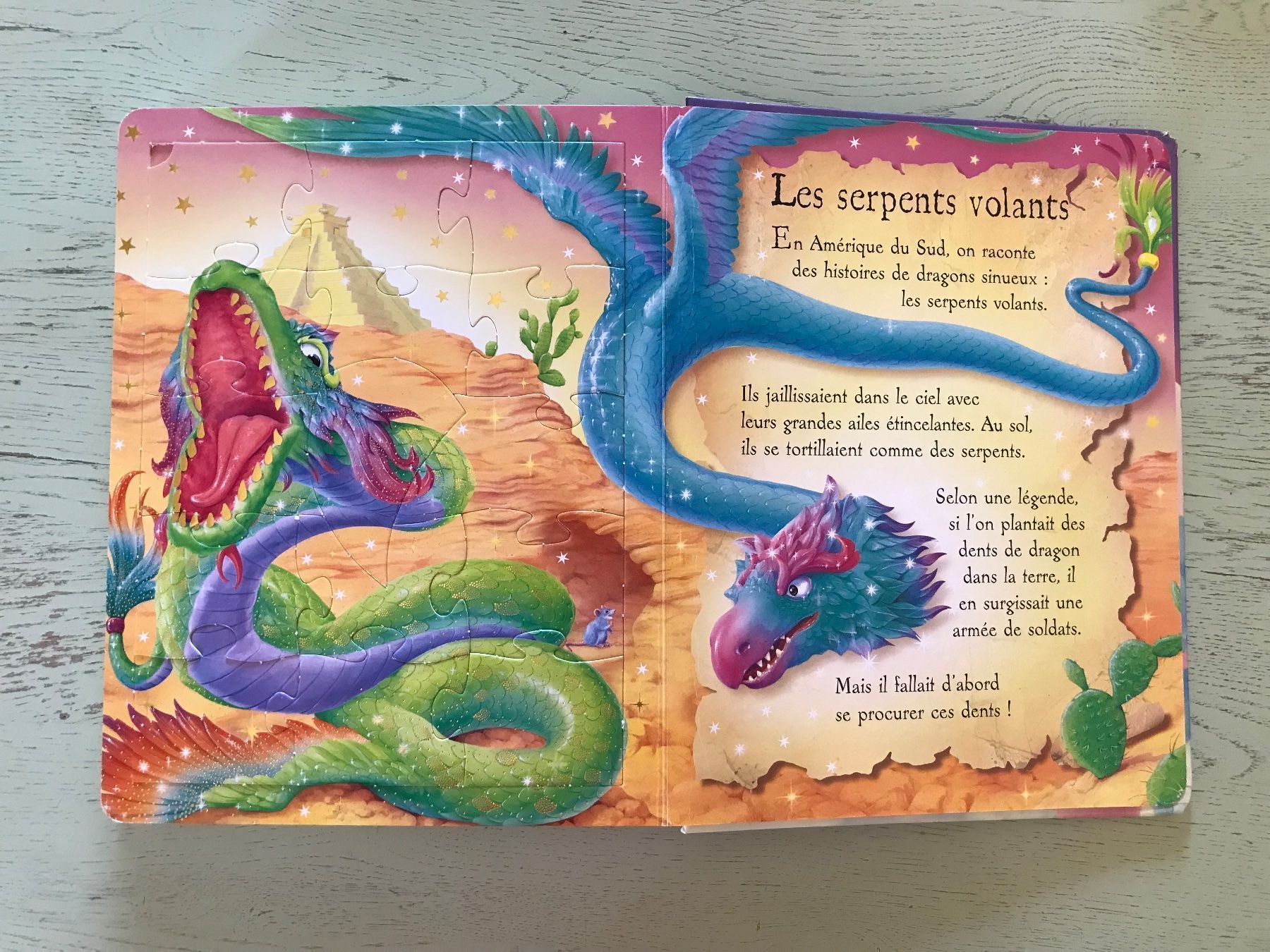 Puzzle: Livre 6 puzzles dragons – Usato da Chêne-Bougeries venduto da Assouille 5