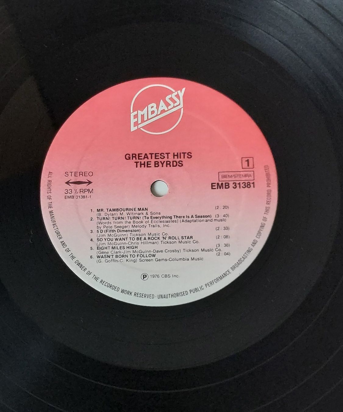 Dischi in vinile: LP - THE BYRDS - GREATEST HITS – Usato da Steckborn venduto da Quo7 1