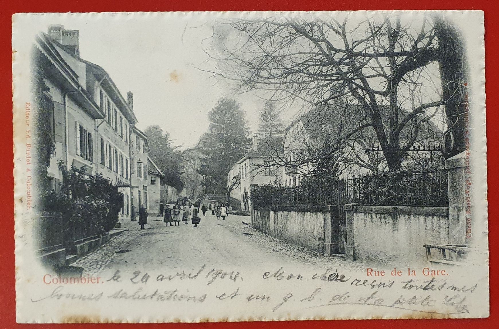 Cartoline postali: 8 alte Ansichtskarten Colombier – Usato da Kreuzlingen venduto da Rschweiz1 3