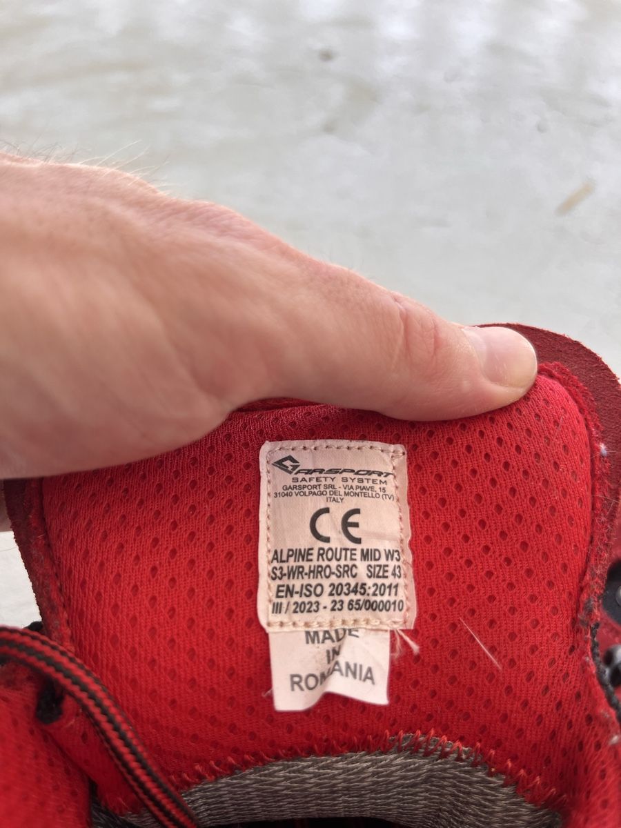 Scarpe da uomo: Sicherheits-Gebirgsschuh S3 – Usato da Büsserach venduto da timo331133 3