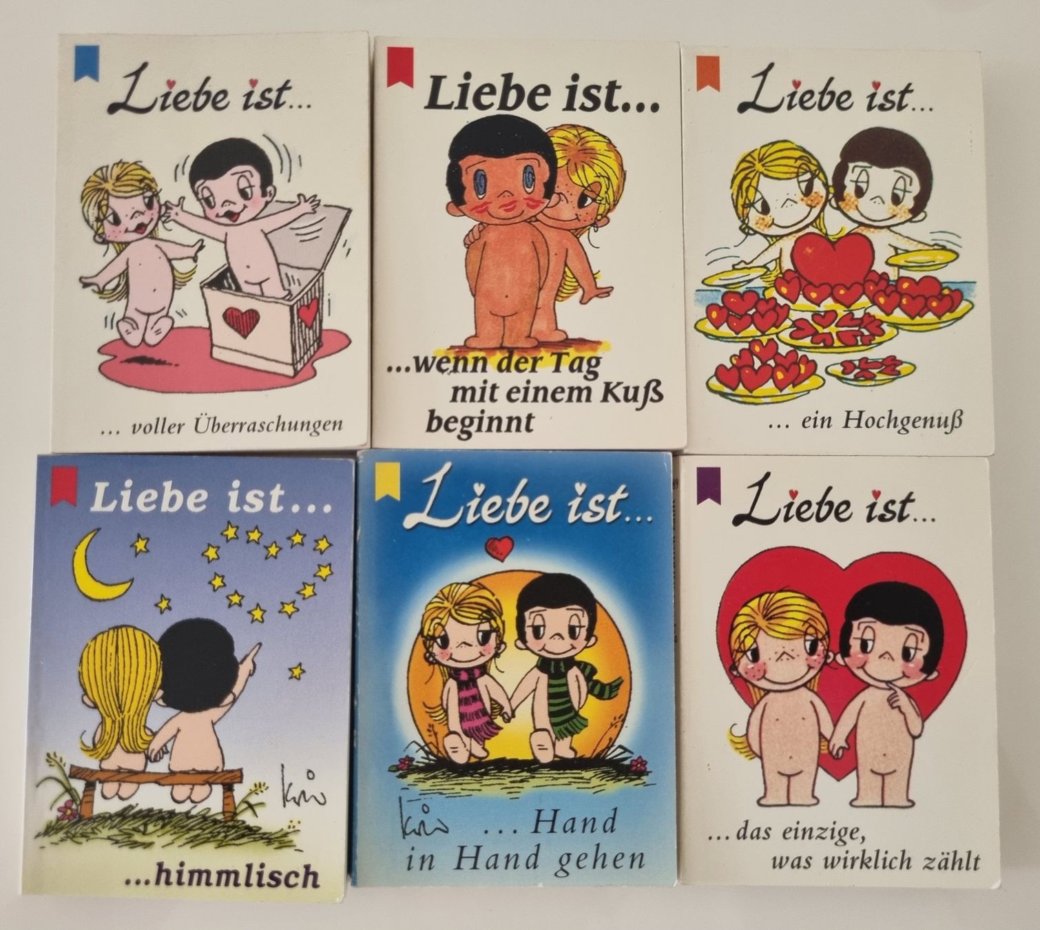Bücher: Liebe ist... 6x – Gebraucht aus Altstätten SG von priska2885 1