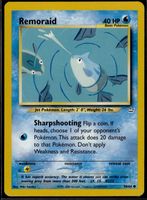 Remoraid Neo Revelation 50/64 Pokemon EN