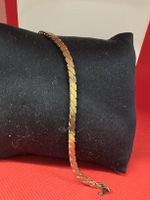 Armband  Flachkettenglied Schlangenoptik Dameng
