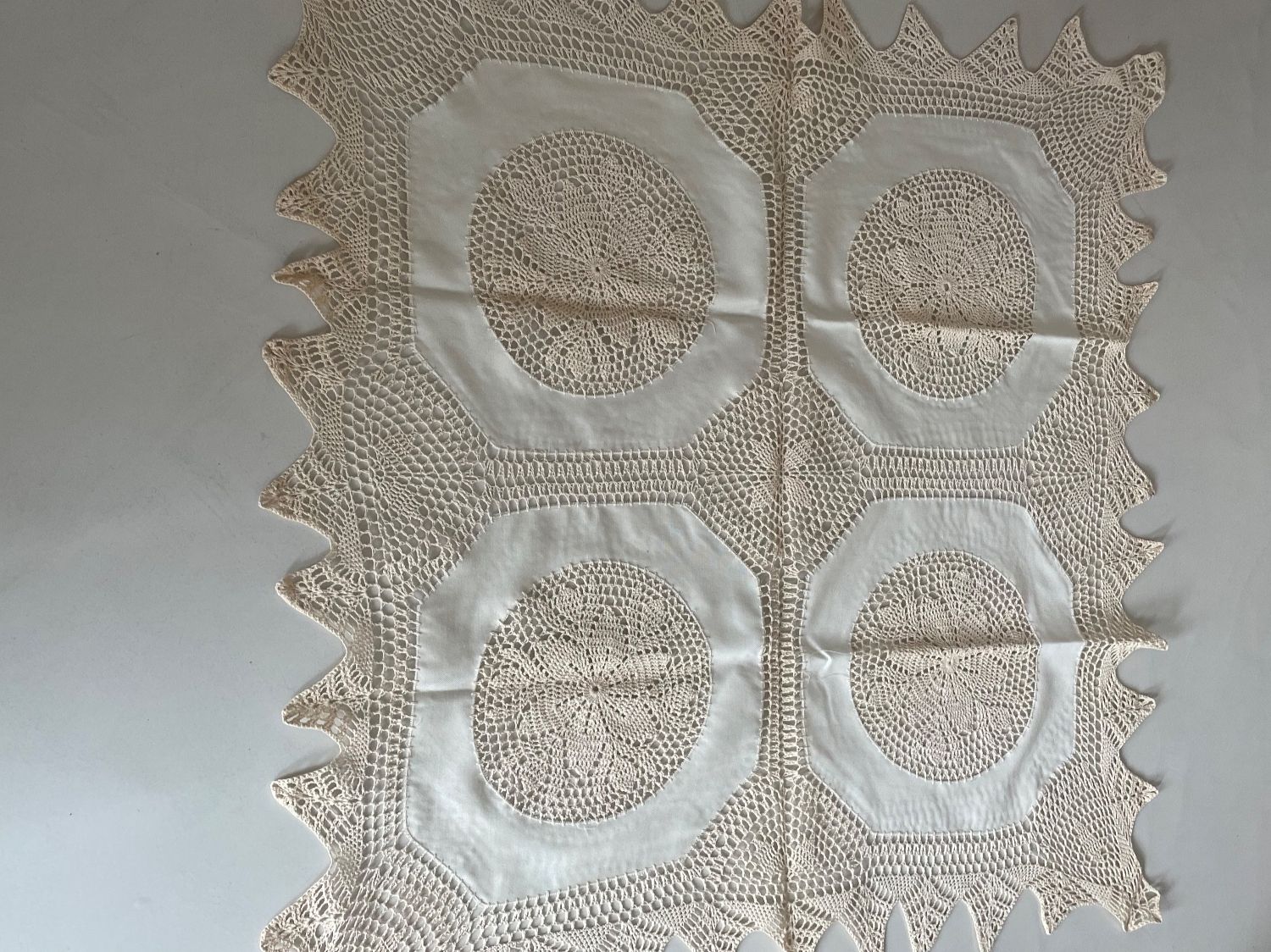 Tovaglioli: 5 Tovaglie - 90x90cm - 5 Tischdecke – Usato da Minusio venduto da Pink222
