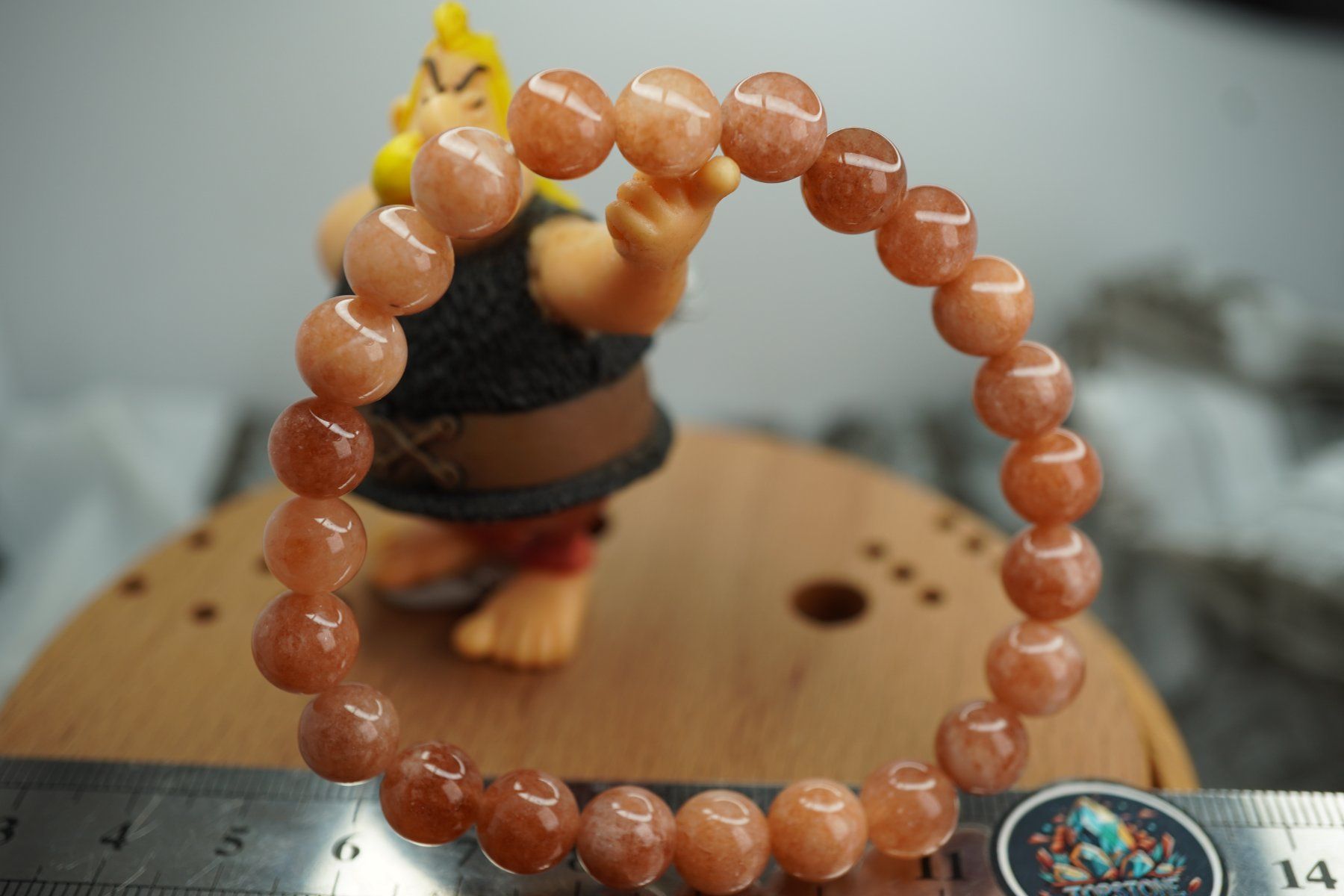 Minerali & Pietre curative: Sonnenstein   Mix  Armband    (Räumung!) – Nuovo e nell'imballaggio originale da Eschenbach SG venduto da topstone 3