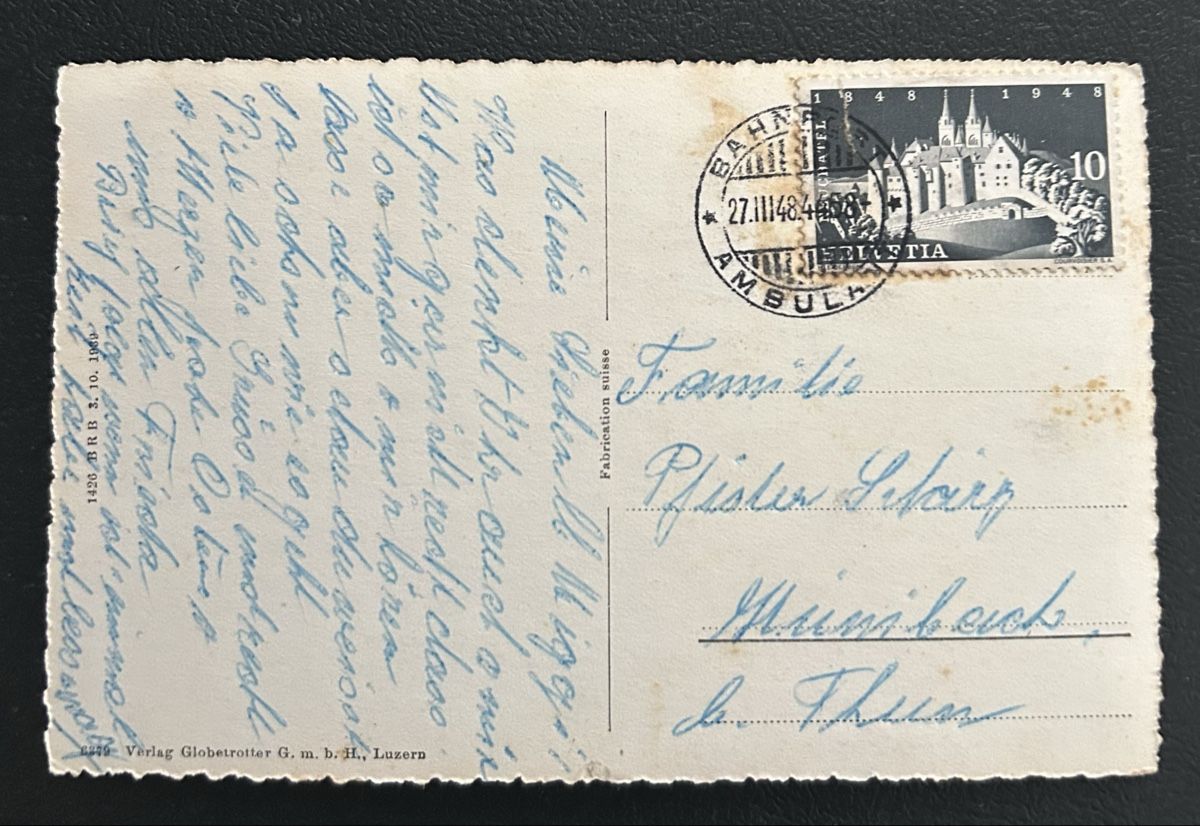Cartoline postali: SK Koblenz  – Usato da Horw venduto da Tellbub 1