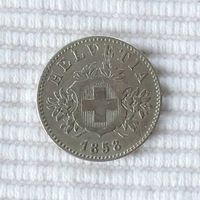 20 Rappen 1858