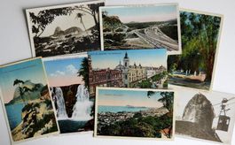 (KOPIE) 8 antike Postkarten 1920er, Rio de Janeiro