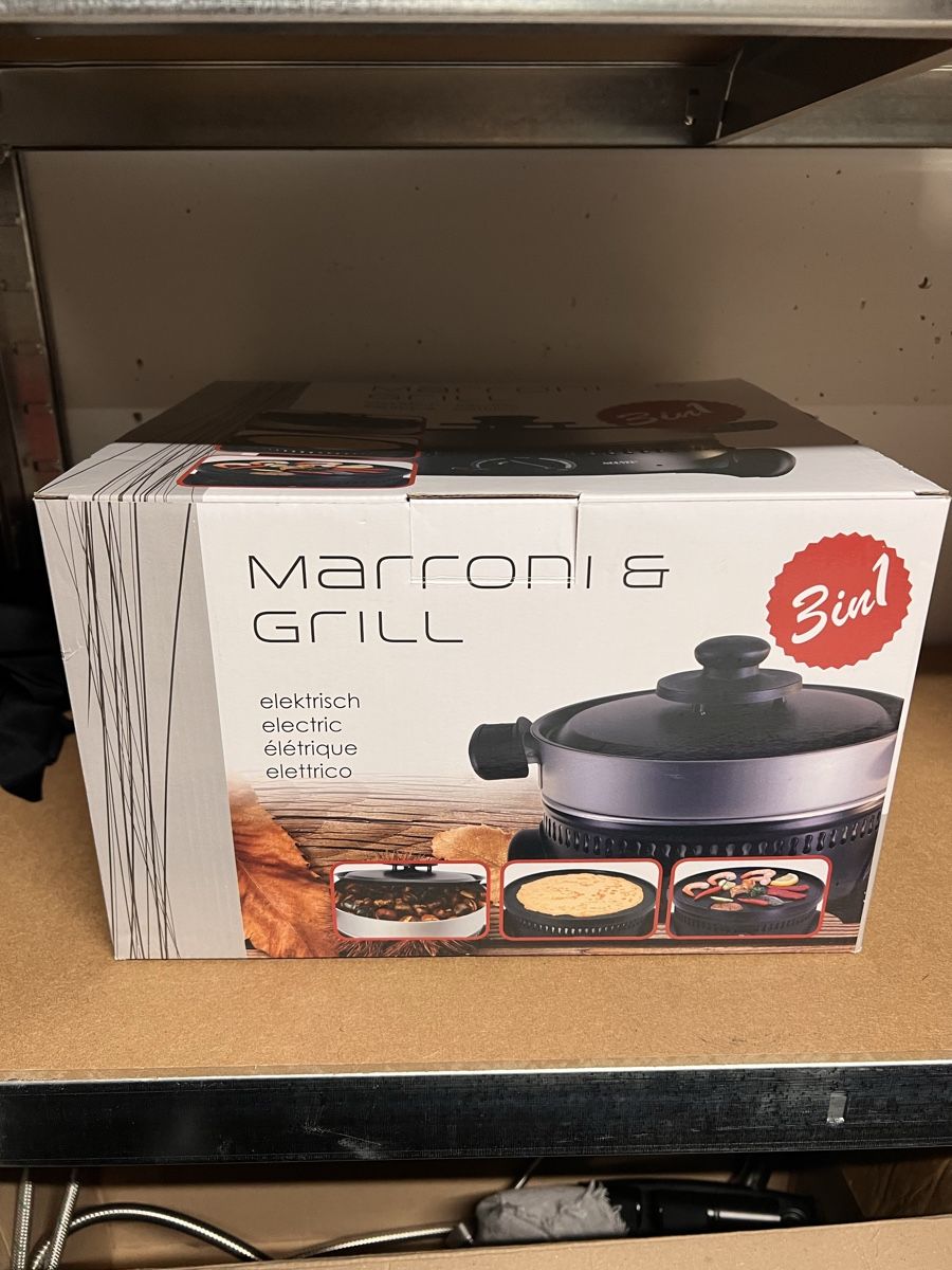 Elettrodomestici da cucina: Marroni Grill 3in1 Electric – Usato da Luzern venduto da TIsabel
